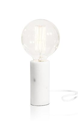 Bordlampe - marmor